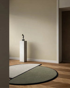 Terra irregular hand tufted carpet & rug