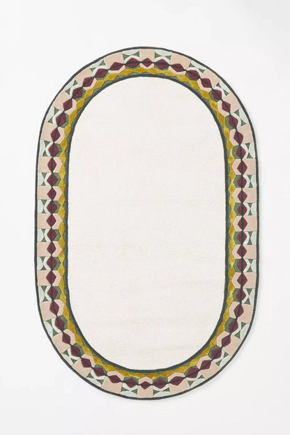 Vervial irregular hand tufted carpet & rug