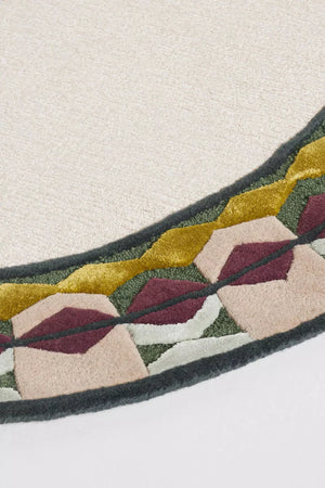 Vervial irregular hand tufted carpet & rug