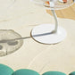 White high low irregular hand tufted carpet & rug