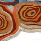 Ravia irregular hand tufted carpet & rug