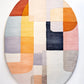 Lunial mossa irregular hand tufted carpet & rug