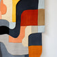 Vista multicolor irregular hand tufted carpet & rug