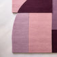 Luna multicolor irregular hand tufted carpet & rug