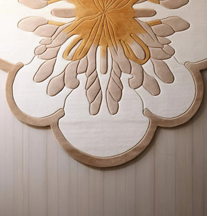 Yakud irregular hand tufted carpet & rug