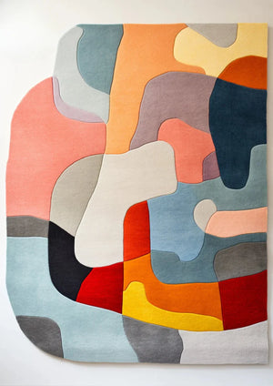 Cissco irregular hand tufted carpet & rug