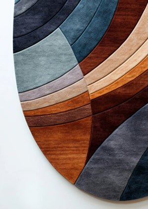 Ornia irregular hand tufted carpet & rug