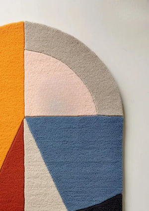 Multino irregular hand tufted carpet & rug