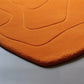 Virra beigh irregular hand tufted carpet & rug