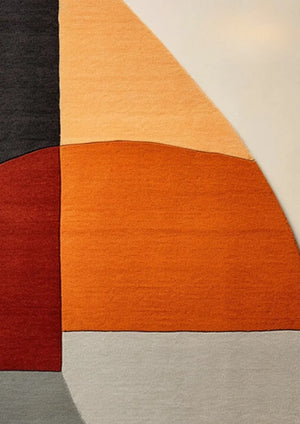 Kavya irregular hand tufted carpet & rug