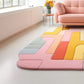 Milnak irregular hand tufted carpet & rug