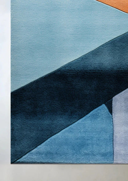 Lnix  irregular hand tufted carpet & rug