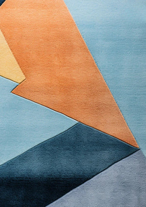 Lnix  irregular hand tufted carpet & rug