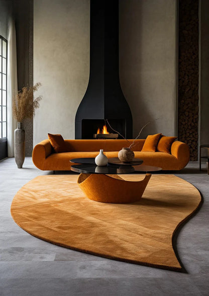 Jimmy irregular hand tufted carpet & rug