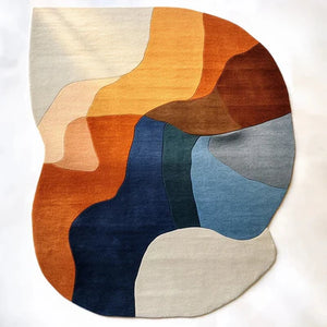 Vibra irregular hand tuftedcarpet & rug