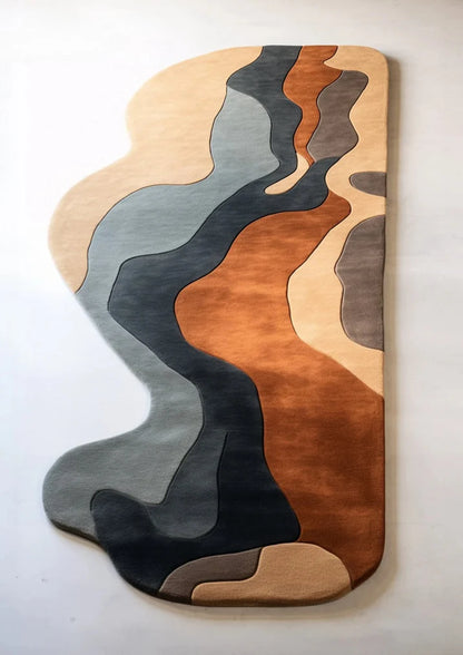 Riyan  irregular hand tufted carpet & rug