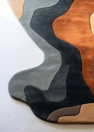 Riyan  irregular hand tufted carpet & rug