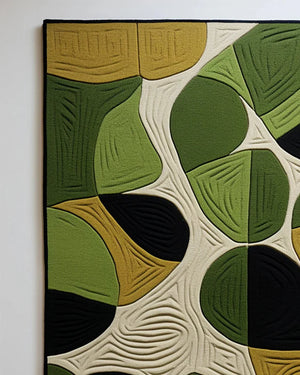 Saiyra irregular hand tufted carpet & rug