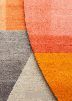 Lumaiar irregular hand tufted carpet & rug