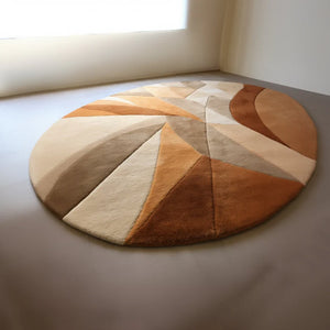 Silcey irregular hand tufted carpet & rug