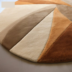 Silcey irregular hand tufted carpet & rug