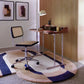 Cassaian irregular hand tufted carpet & rug