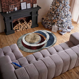 Roundcial  Irregular Hand Tufted Carpet & Rug