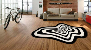 Stripe Irregular Hand Tufted Carpet & Rug