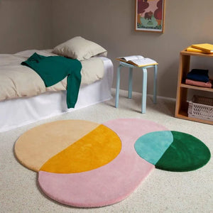 Greenica Irregular Hand Tufted Carpet & Rug