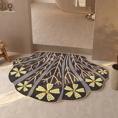 Ritu Foral Irregular Hand Tufted Carpet & Rug