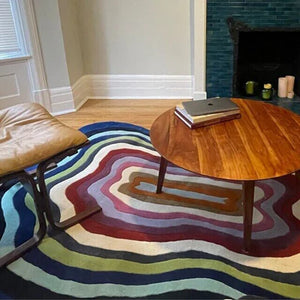 Nisha Irregular Hand Tufted Carpet & Rug