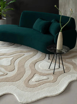 Eyra Irregular Hand Tufted Carpet & Rug