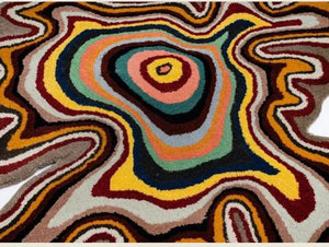 Pritam Irregular Hand  Tufted Carpet & Rug