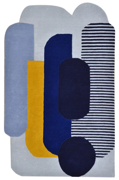 Riya Irregular Haand Tufted Carpet & Rug