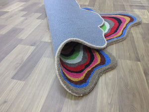 Multi Irregular Hand Tufted Carpet & Rug