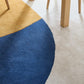Modern Oval Shape Multi Color Area Rug