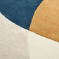Modern Oval Shape Multi Color Area Rug