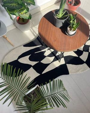 Nayra Irregular Hand Tufted Carpet & Rug