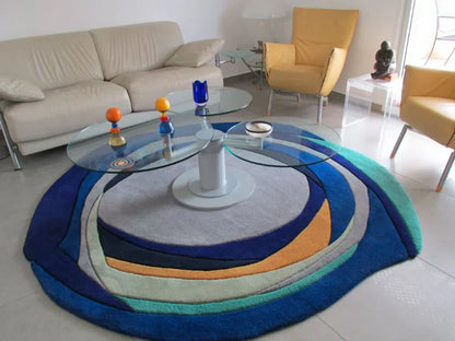 Mahosh Irregular Hand Tufted Carpet & Rug