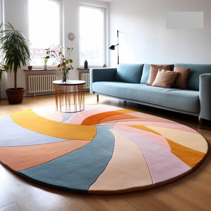 Surosh Irregular Hand Tufted Carpet & Rug