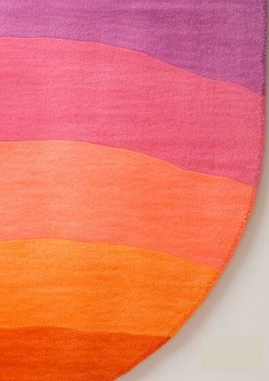 Multicolor Irregular Hand Tufted Carpet & Rug