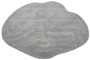 Shanaya Grey  Irregular Hand Tufted Carpet & Rug