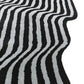 Seerya Flowing  Illusion Irregular Hand Tufted Carpet & Rug