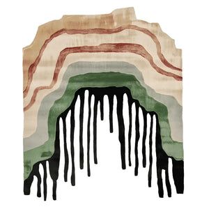 Quni Structure Collapse Irregular Hand Tufted Carpet & Rug