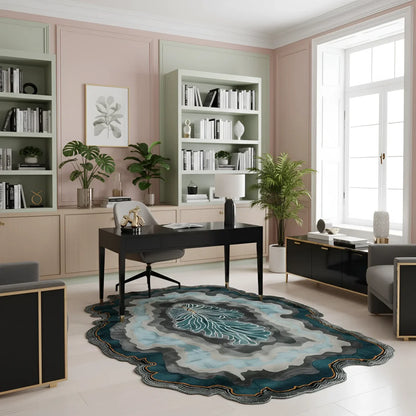 Mayro Starle Quarry Irregular Hand Tufted Carpet & Rug