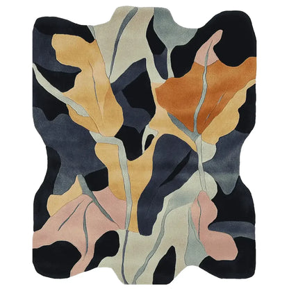 Shay Wildy Groove Ember Irregular Hand Tufted Carpet & Rug