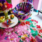 Herya  Sunrise Bloom Irregular Hand Tufted Carpet & Rug