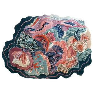 Celtic Garden Irregular Hand Tufted Carpet & Rug