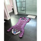 Fera  Purple Irregular Hand Tufted Carpet &Rug