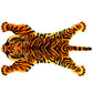 Roa Roaring Tiger Irregular Hand Tufted Carpet & Rug